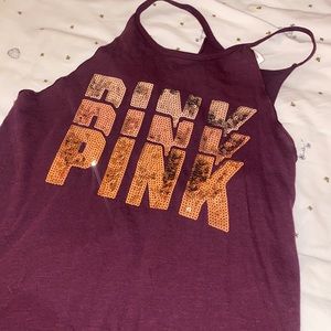 Victoria secret pink tank top